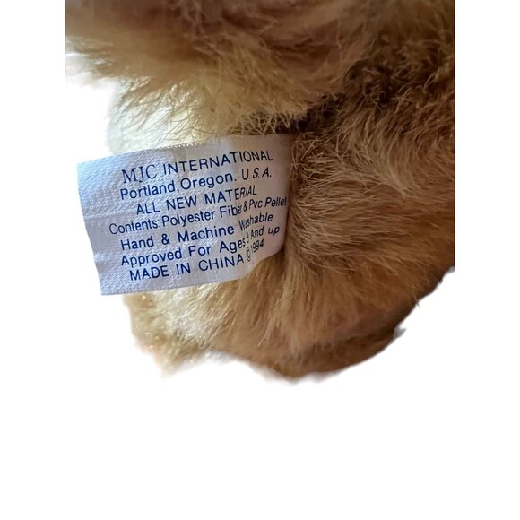 Vintage 1988 MJC International Fox Plush Stuffed Animal Can be Hung 5" - Picture 4 of 5